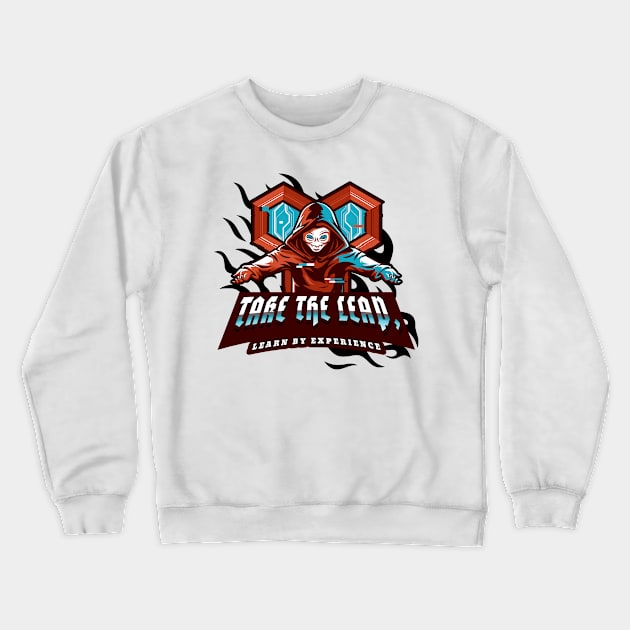 Take the leap, learn by experience. - Experiential Learning Crewneck Sweatshirt by Suimei